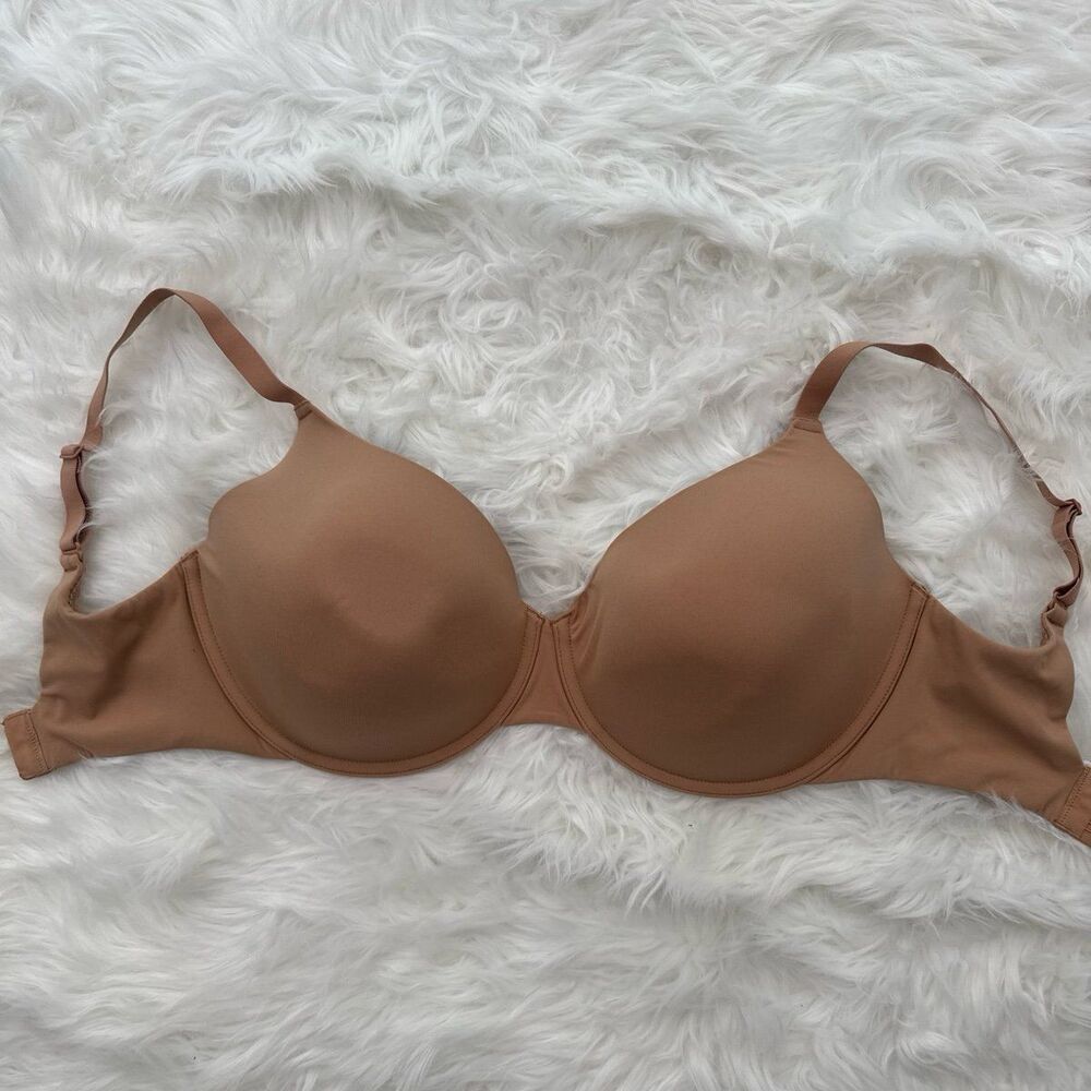 Skims Fits Everybody T-shirt Bra Ochre Size 34DDDD